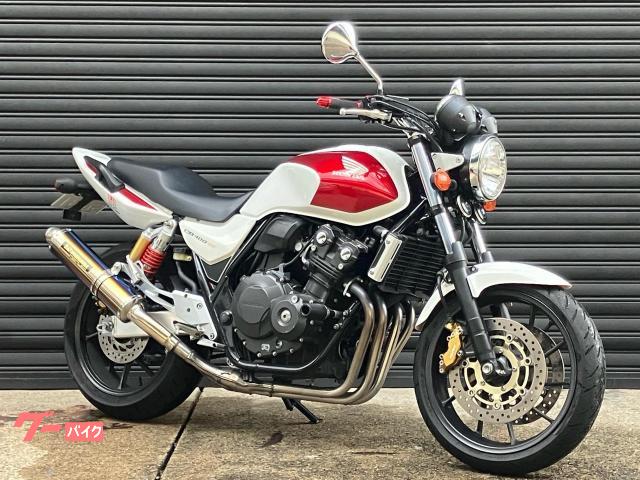 ＣＢ４００Ｓｕｐｅｒ　Ｆｏｕｒ　ＶＴＥＣ　Ｒｅｖｏ　２０１４年モデル　車検対応ヨシムラマフラー／フェンダーレス／スライダー／ＥＴＣ