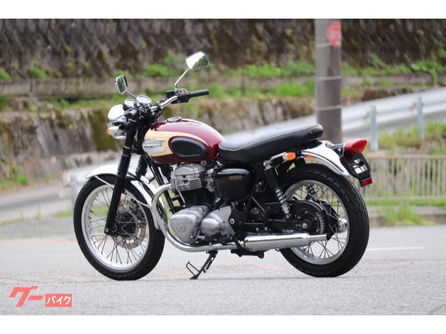 【交換可】カワサキkawasaki w650 カワサキ W650 ローハンドル仕様 ファイナルカラー 2009年式 EJ650Aの