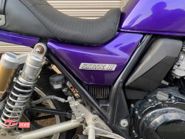 カワサキ　ZRX400 フューエルタンク　紫 カワサキ ZRX400－II 2年3か月保証｜クローバーモーター