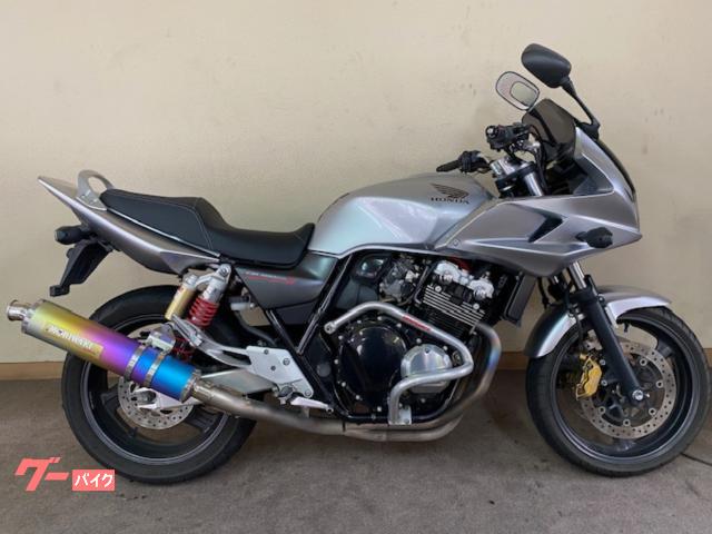 ＣＢ４００Ｓｕｐｅｒ　ボルドール　２年３か月保証　ＥＴＣ　モリワキマフラー　Ｅ／Ｇガード　フェンレス　電源取出　カスタムシート