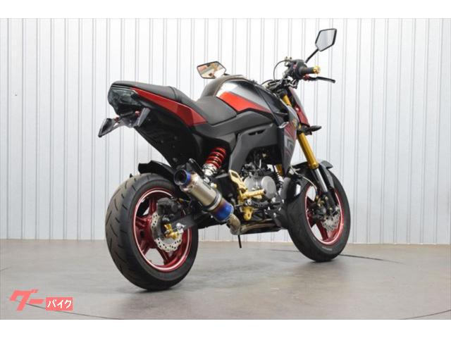 カワサキ Ｚ１２５ＰＲＯ ２０１８年モデル オーリンズフロント