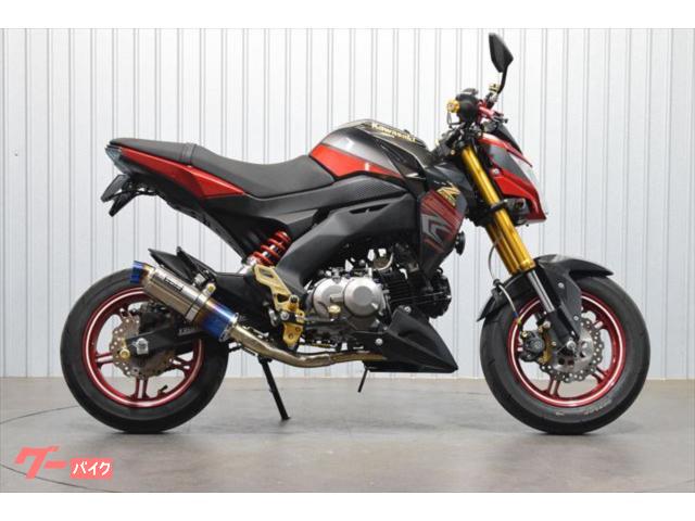 カワサキ Ｚ１２５ＰＲＯ ２０１８年モデル オーリンズフロント