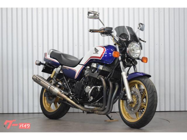 ＣＢ７５０　２００５年モデル　青・白　社外Ｎｏｊｉｍａマフラー　電圧計・グリップヒーター