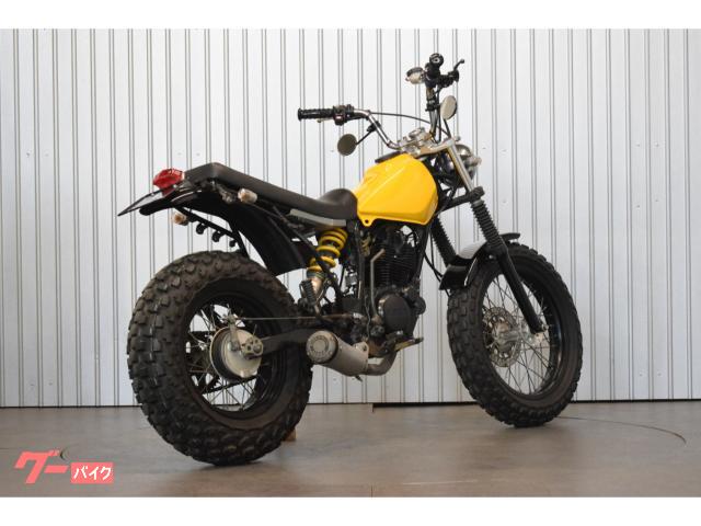 ヤマハ TW200 2000年モデル イエロー バッテリーレス