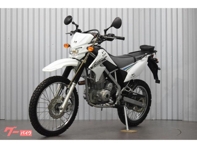 カワサキ KLX125 ホワイト 2016年モデル 社外ハンドル 社外