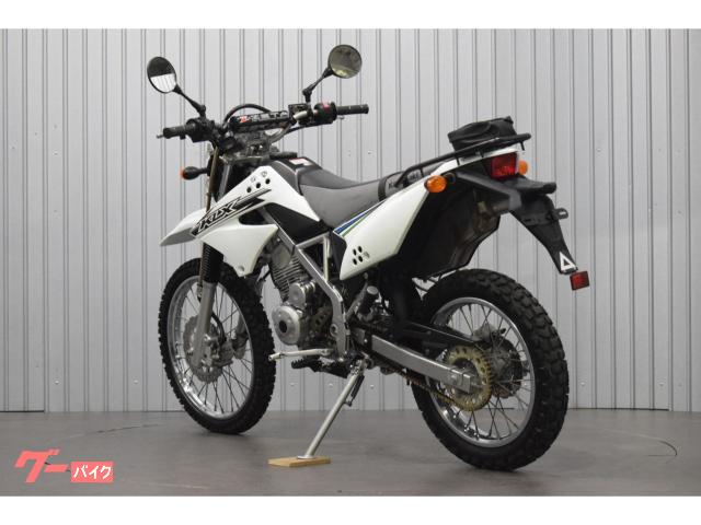 カワサキ KLX125 ホワイト 2016年モデル 社外ハンドル 社外