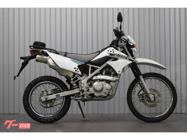 カワサキ KLX125 ホワイト 2016年モデル 社外ハンドル 社外