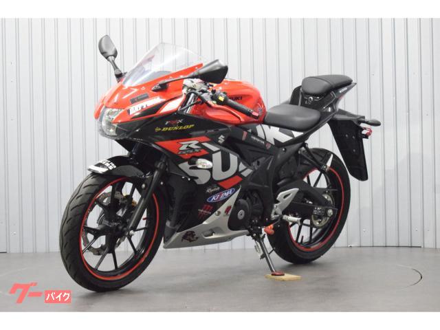 スズキ GSX－R125 レッド ABS LED 社外レバー