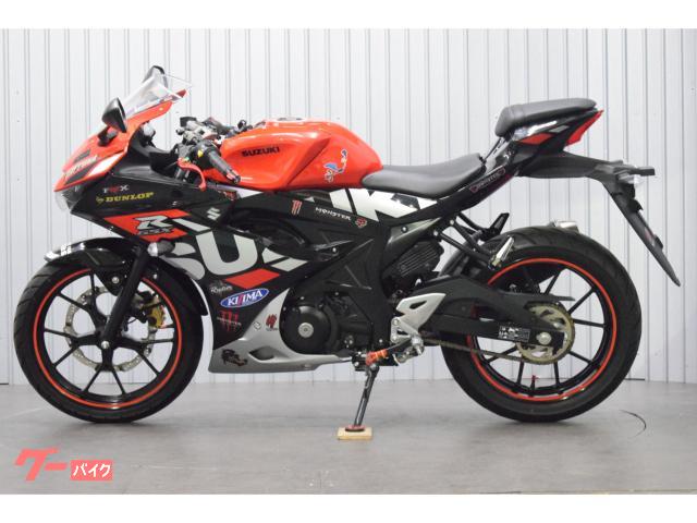スズキ GSX－R125 レッド ABS LED 社外レバー