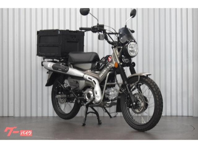 ＣＴ１２５ハンターカブ　２０２３年モデル　マットシルバー　ＡＢＳ　ＬＥＤ　リアボックス　サイドボックス