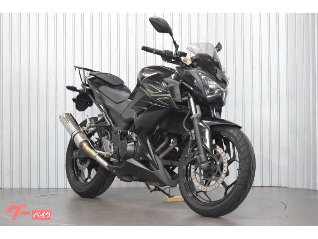 Ｚ２５０　２０１３年モデル　ブラック　社外マフラー　ＥＴＣ　社外スクリーン　グリップヒーター　スライダー　リアキャリア