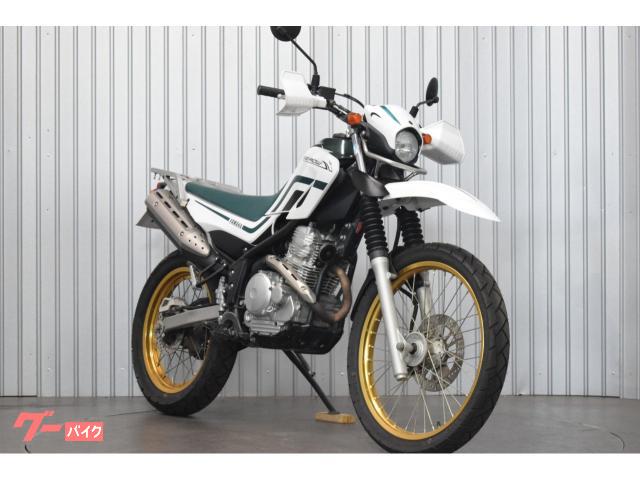 セロー２５０　ＤＧ１１Ｊ　ナックルガード　キャリア付き