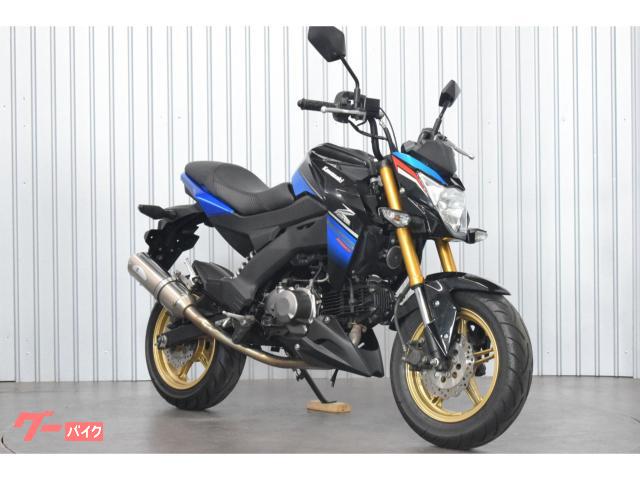Ｚ１２５ＰＲＯ　ＢＲ１２５Ｈ　２０１７年モデル　キャンディープラズマブルー　Ｋ−ｆａｃｔｏｒｙマフラー