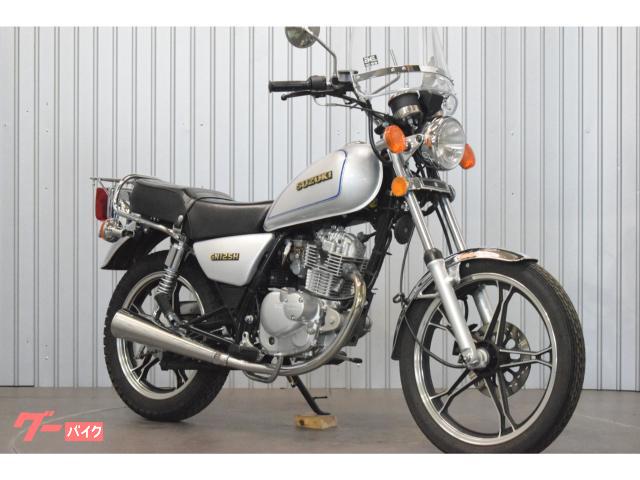 ＧＮ１２５Ｈ　シルバー　ウインドスクリーン