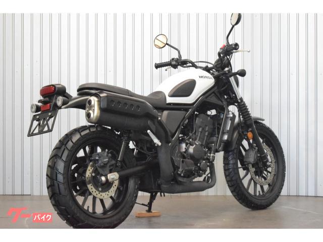 ホンダ CL250 2023年モデル ホワイト 社外グリップ メット