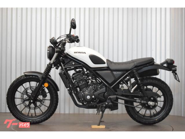 ホンダ CL250 2023年モデル ホワイト 社外グリップ メット