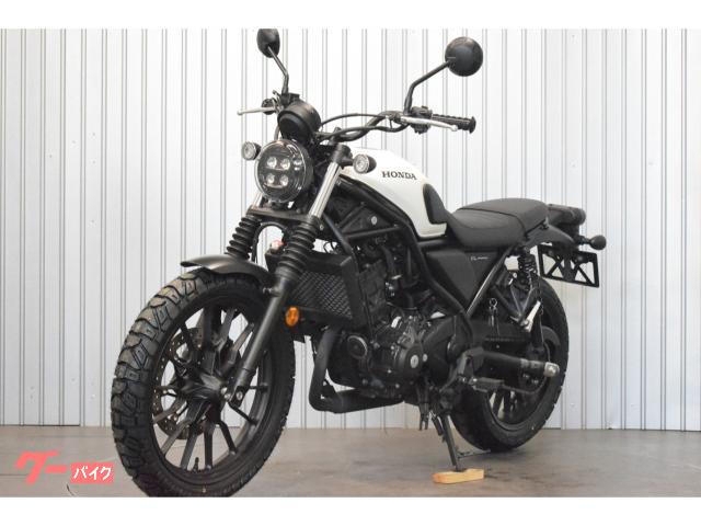 ホンダ CL250 2023年モデル ホワイト 社外グリップ メット