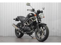 ホンダ　ＶＴＲ２５０　２０１３年モデル　ブラック　ＦＩ　社外レバー