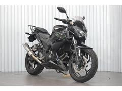 カワサキ　Ｚ２５０　２０１３年モデル　ブラック　社外マフラー　ＥＴＣ　社外スクリーン　グリップヒーター　スライダー　リアキャリア