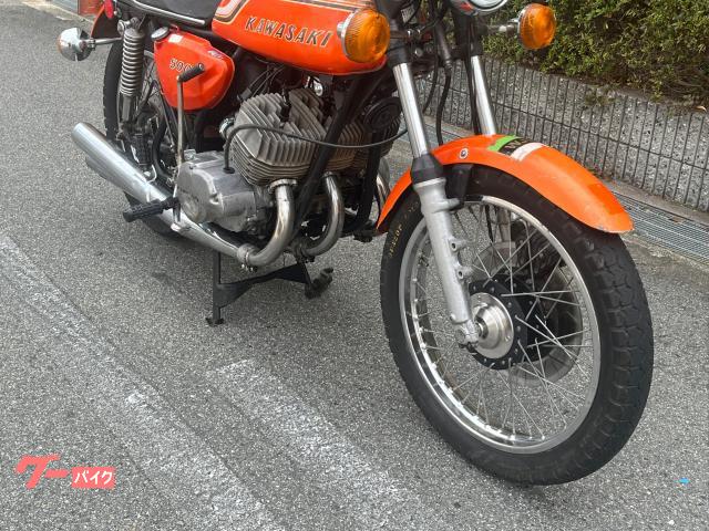 カワサキ 500SSマッハIII初期フレーム番号4000番台｜KMII
