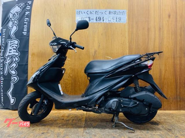 スズキ アドレスＶ１２５Ｓ ２０１０年式 サイドスタンド付き｜ばいく