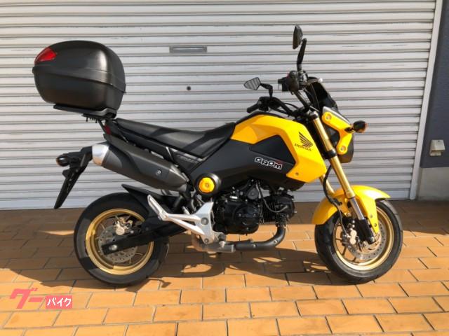 ホンダ グロム 前期カラーチェンジ後モデル ゴールドホイール オートショップ おれんじべあ 新車 中古バイクなら グーバイク