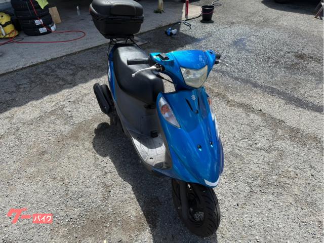 中古　アドレスV125g スズキ スクーター 青 46399km アドレス125(スズキ)のバイクを探すなら【グーバイク】