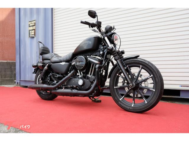 スポーツスターXL883N 純正タンク凹み傷錆あり