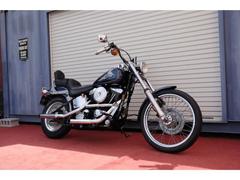 ＨＡＲＬＥＹ−ＤＡＶＩＤＳＯＮ　ＦＸＳＴＣ　ソフテイルカスタム・ＨＤ純正ＯＰスリップオンマフラー・キャブ車・ＥＶＯ・販売店保証あり