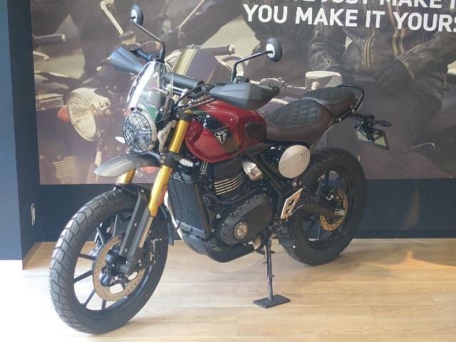 スクランブラー400X オプション品多数