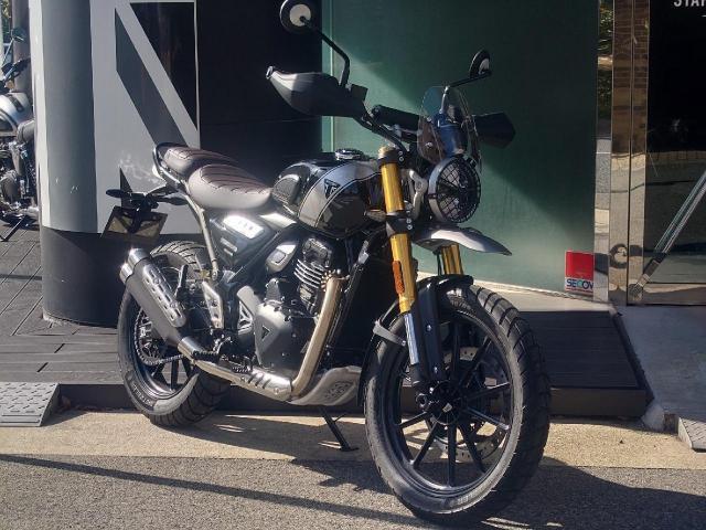 スクランブラー400X サンプガード ハイマッドガード スクリーン付