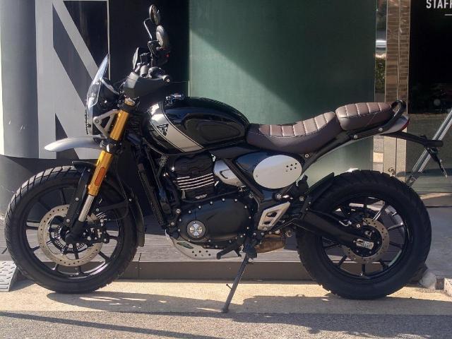 スクランブラー400X サンプガード ハイマッドガード スクリーン付