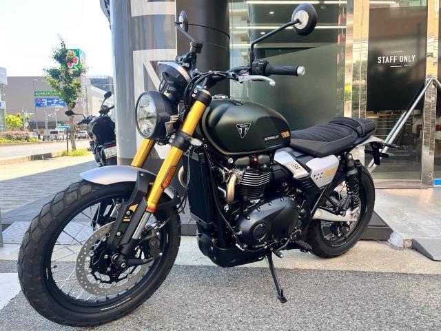 スクランブラー900 マットカーキグリーン／マットファントムブラック 2026年モデル 新車