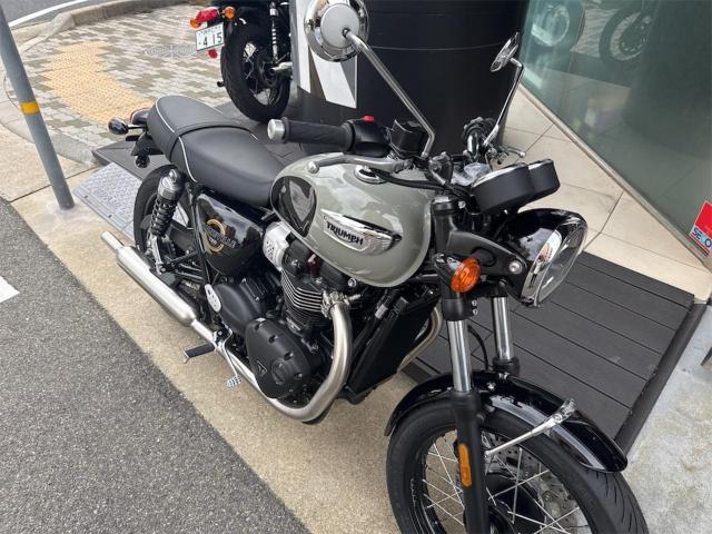 ボンネビルT100 2026年モデル新車 ストーングレー
