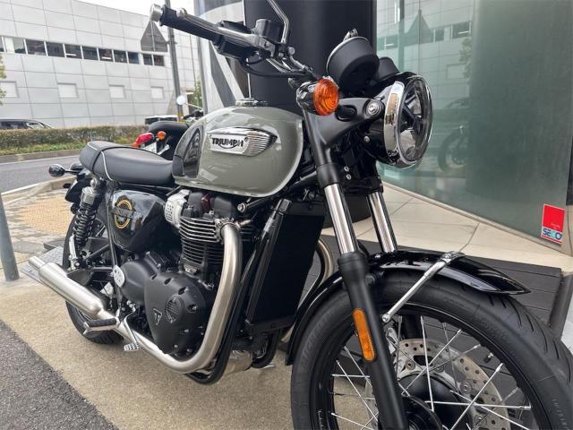 ボンネビルT100 2026年モデル新車 ストーングレー
