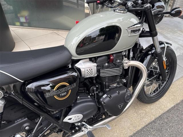 ボンネビルT100 2026年モデル新車 ストーングレー