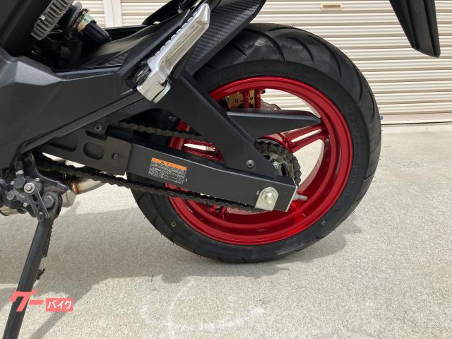 カワサキ Z125PRO 新品ヤマモトレーシングマフラー キャリヤ