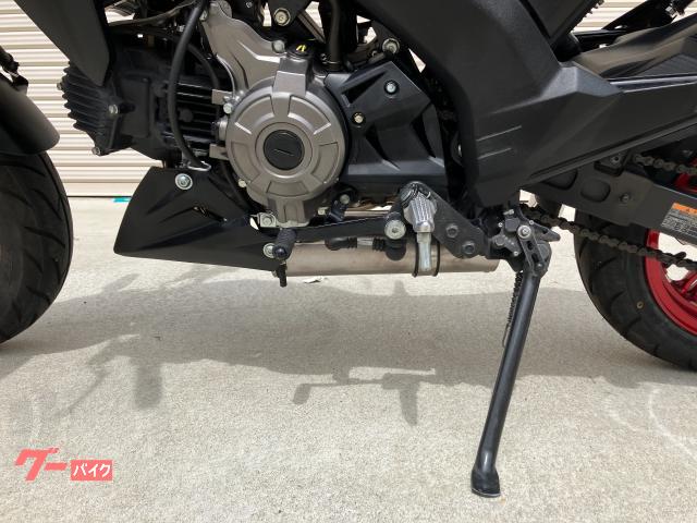 カワサキ Z125PRO 新品ヤマモトレーシングマフラー キャリヤ