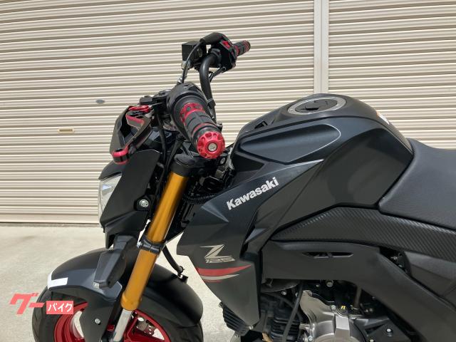 カワサキ Z125PRO 新品ヤマモトレーシングマフラー キャリヤ