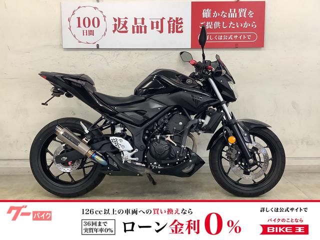 ＭＴ−２５　ＲＧ１０Ｊ　２０１７年式モデル　社外マフラー　社外レバー　社外メーターバイザー　フェンダーレス　その他アクセサリー多数