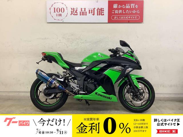 Ｎｉｎｊａ　２５０　Ｓｐｅｃｉａｌ　Ｅｄｉｔｉｏｎ　２０１３年式モデル　ＢＥＥＴマフラー　フェンダーレス　ヘルメットホルダー付き
