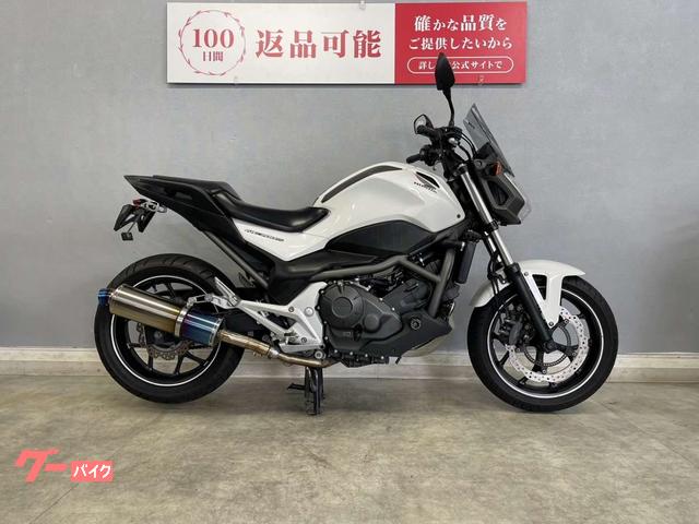 ＮＣ７００Ｓ　ＲＣ６１　２０１２年式モデル　ＢＥＡＭＳマフラー　Ｐｕｉｇスクリーン付き
