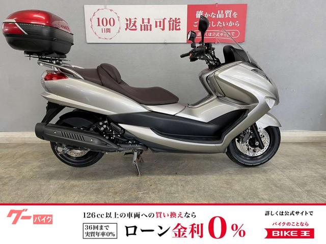 マジェスティ　ＳＧ２０Ｊ　２００７年式モデル　リアキャリア　前後ドライブレコーダー　グリップヒーター