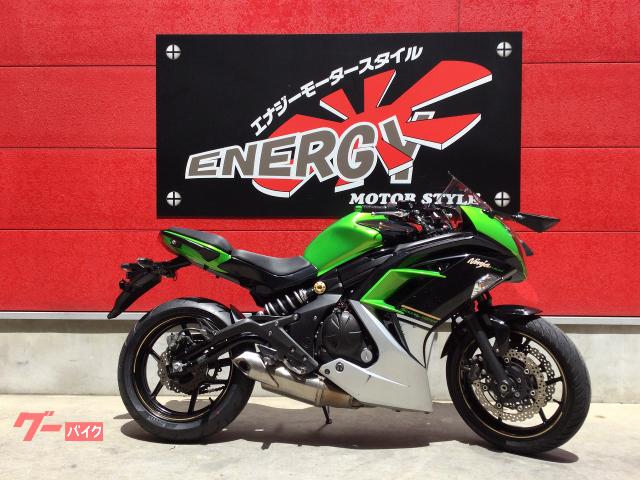 オートマティックシルバーの-Ninja 400 EX400E-A10xxx の エンジン 