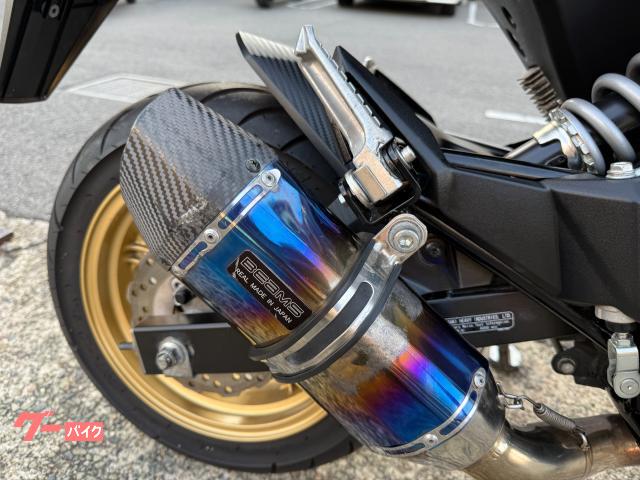 カワサキ Z125PRO BEAMSマフラー シフト