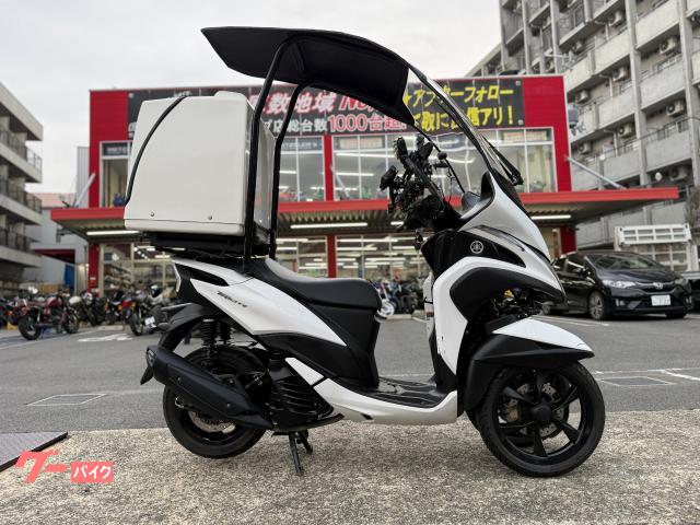 ヤマハ トリシティ125 ZOROワークス社製ルーフキット付き リア