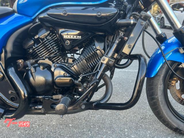 カワサキ エリミネーター250V エンジンガード バックレスト｜株式