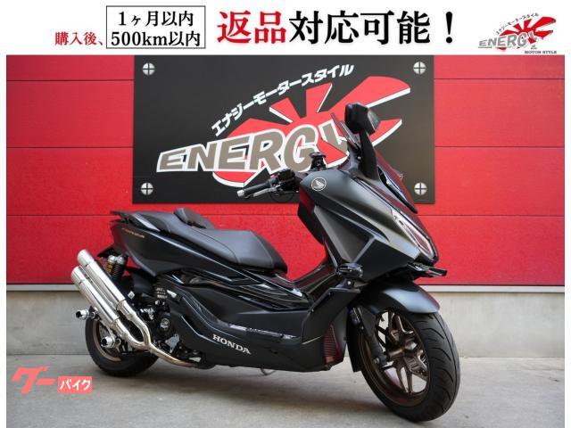フォルツァ　ＭＦ１７型　ＥＴＣ車載器　ホンダ純正グリップヒーター　フォグランプ　社外マフラー　可変式レバー　ロングスクリーン