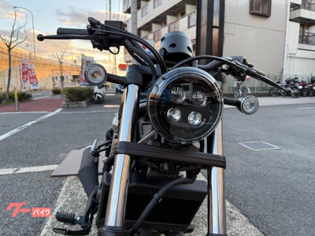 ホンダ レブル250 2025年モデル 前後IRCタイヤ マット