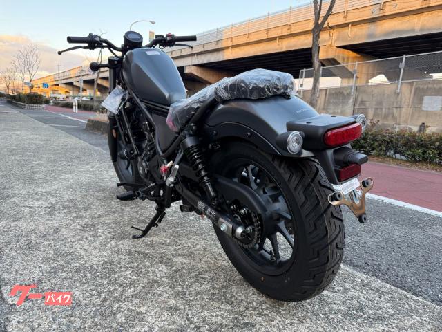 ホンダ レブル250 2025年モデル 前後IRCタイヤ マット